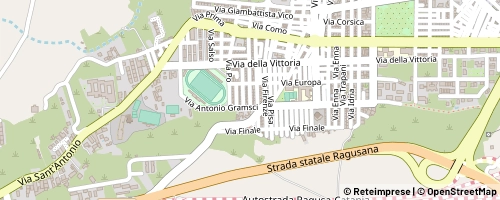 Mappa Francofonte