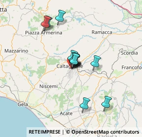 Mappa Via S. Bernardino Da Siena, 95041 Caltagirone CT, Italia (10.23)
