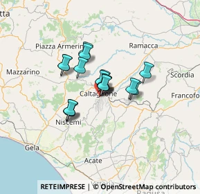 Mappa Via S. Bernardino Da Siena, 95041 Caltagirone CT, Italia (8.96647)