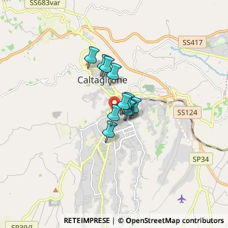 Mappa Via S. Bernardino Da Siena, 95041 Caltagirone CT, Italia (1.00636)