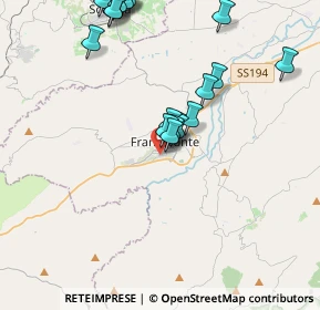 Mappa Via Pisa, 96015 Francofonte SR, Italia (4.8525)