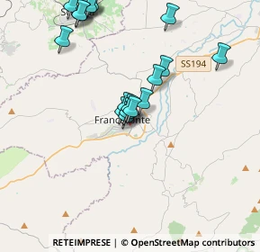 Mappa Via Giuseppe Signorelli, 96015 Francofonte SR, Italia (4.658)