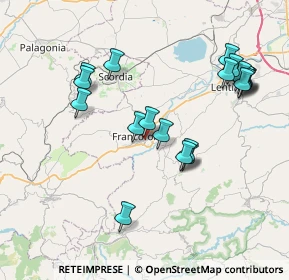 Mappa Via Giuseppe Signorelli, 96015 Francofonte SR, Italia (9.062)