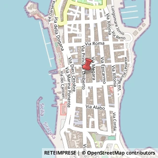 Mappa Via Principe Umberto, 278, 96011 Augusta, Siracusa (Sicilia)