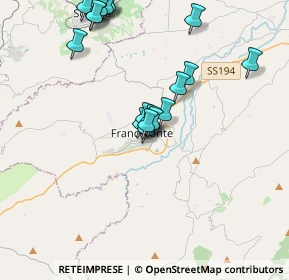 Mappa Via Francesco Belfiore, 96015 Francofonte SR, Italia (4.5735)