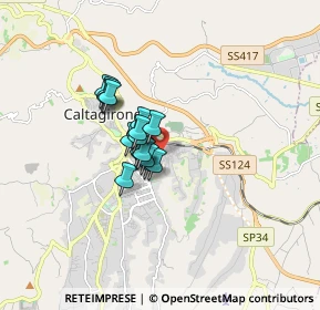 Mappa Via Arno, 95041 Caltagirone CT, Italia (1.09176)