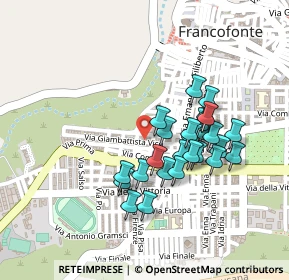 Mappa Cda Passogranato, 96015 Francofonte SR, Italia (0.20769)