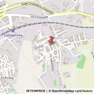 Mappa Via Tevere, 1, 95041 Caltagirone, Catania (Sicilia)