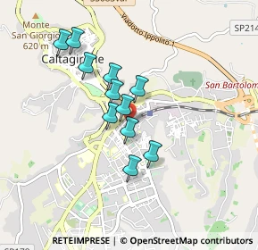 Mappa Via Edmondo de Amicis, 95041 Caltagirone CT, Italia (0.77182)