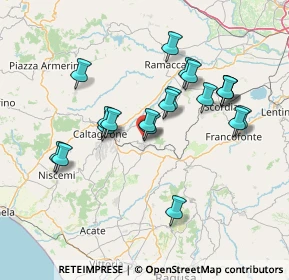 Mappa Via Pollaiolo, 95042 Grammichele CT, Italia (15.2115)