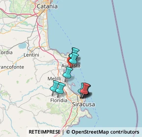 Mappa Via Marina di Ponente Angolo, 96011 Augusta SR, Italia (11.40909)