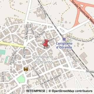 Mappa Via Lecce, 10, 73022 Corigliano d'Otranto, Lecce (Puglia)