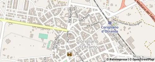 Mappa Corigliano d’Otranto