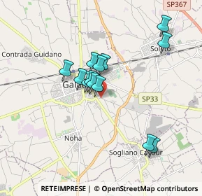 Mappa Via Monterosa, 73013 Galatina LE, Italia (1.58923)