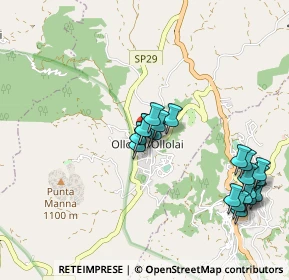 Mappa Via Eleonora D'Arborea, 08020 Ollolai NU, Italia (1.1025)