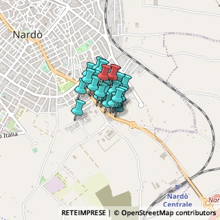 Mappa Via la Fenice Neretina, 73048 Nardò LE, Italia (0.20714)