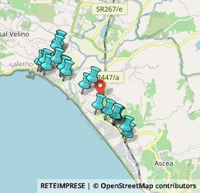 Mappa Via Isacia, 84046 Ascea SA, Italia (1.887)