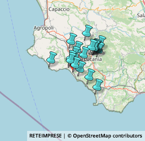 Mappa Via Isacia, 84046 Ascea SA, Italia (8.7035)