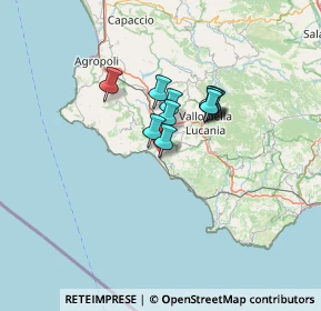 Mappa Via Isacia, 84046 Ascea SA, Italia (9.00182)