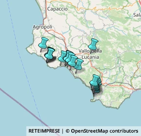 Mappa Via Isacia, 84046 Ascea SA, Italia (10.0845)