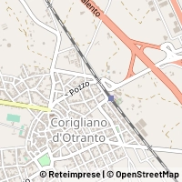 Carte Corigliano d'Otranto