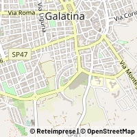 خريطة Galatina