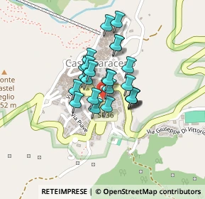 Mappa Via Alcide De Gasperi, 85031 Castelsaraceno PZ, Italia (0.13333)