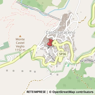 Mappa Via Brunetto Cavaliere, 32, 85031 Castelsaraceno, Potenza (Basilicata)