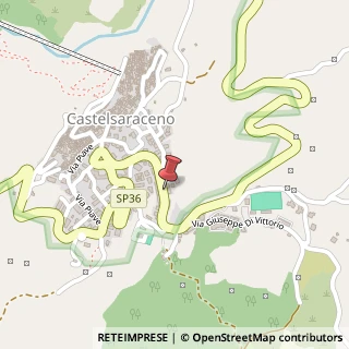Mappa Via Alcide De Gasperi, 18, 85031 Castelsaraceno, Potenza (Basilicata)