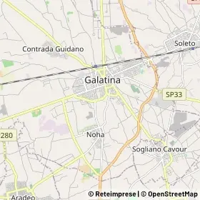 Mappa Galatina