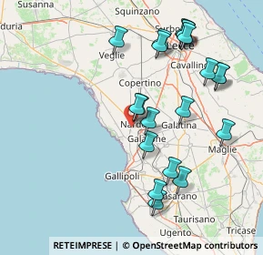 Mappa Via della Resistenza, 73048 Nardò LE, Italia (17.7495)