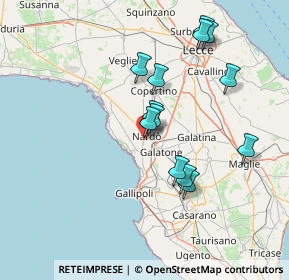 Mappa Via della Resistenza, 73048 Nardò LE, Italia (14.73692)