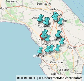 Mappa Via della Resistenza, 73048 Nardò LE, Italia (11.802)