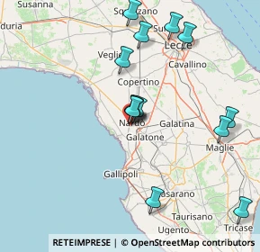 Mappa Via della Resistenza, 73048 Nardò LE, Italia (16.83462)