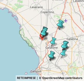 Mappa Via della Resistenza, 73048 Nardò LE, Italia (5.91688)