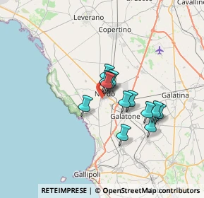 Mappa Via della Resistenza, 73048 Nardò LE, Italia (4.99846)