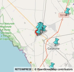 Mappa Viale della Costituzione, 73048 Nardò LE, Italia (3.47091)