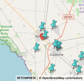 Mappa Via Silvio Pellico, 73048 Nardò LE, Italia (4.75273)