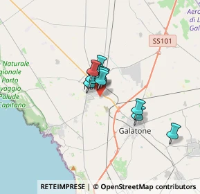Mappa Via Silvio Pellico, 73048 Nardò LE, Italia (2.12455)