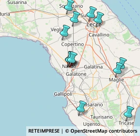 Mappa Via Silvio Pellico, 73048 Nardò LE, Italia (16.71077)