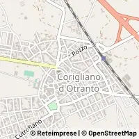 Map Corigliano d'Otranto