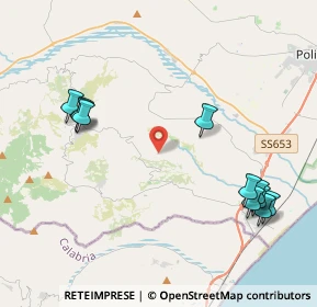 Mappa Contrada San Basile, 75020 Nova Siri MT, Italia (5.24091)