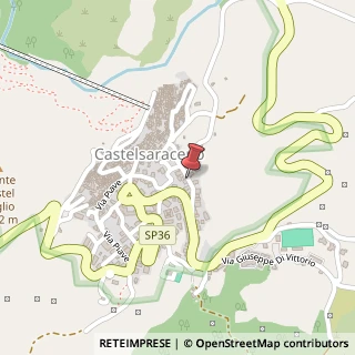 Mappa Via San Antonio, 14, 85031 Castelsaraceno, Potenza (Basilicata)