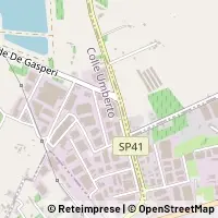 Mapa Colle Umberto
