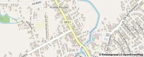 Mappa Fiume Veneto