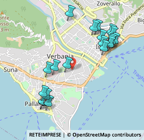 Mappa Via Rossa Guido, 28922 Verbania VB, Italia (1.0525)