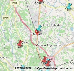 Mappa 31020 Scomigo TV, Italia (3.52643)