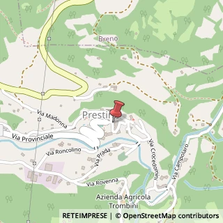 Mappa Via San Marco, 10/A, 25040 Prestine, Brescia (Lombardia)