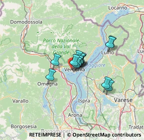 Mappa Via Plana, 28925 Verbania VB, Italia (7.47214)