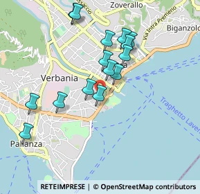 Mappa Via alle Fabbriche, 28922 Verbania VB, Italia (0.87133)